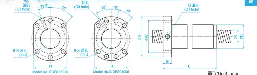 TBI DFS01605-3.8 tbi滚珠丝杆花键轴