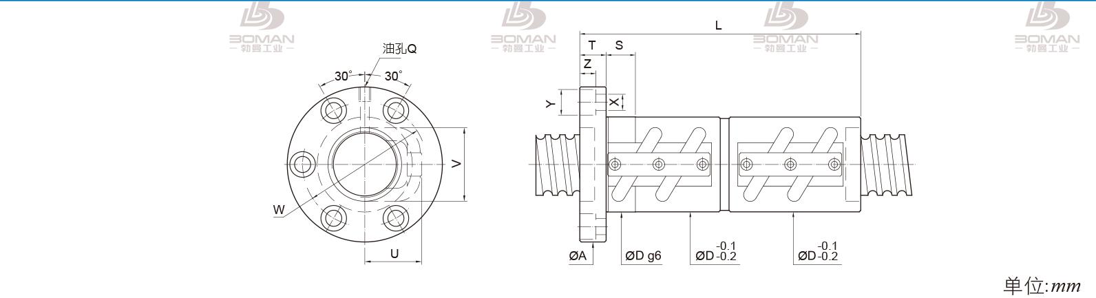 PMI FDVC-3205-5 PMI TBI研磨级滚珠丝杆